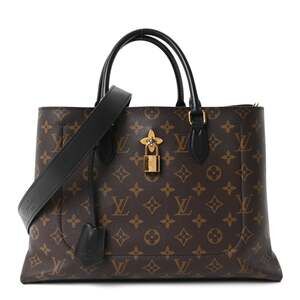 Louis Vuitton Flower Tote Black #262726L18B